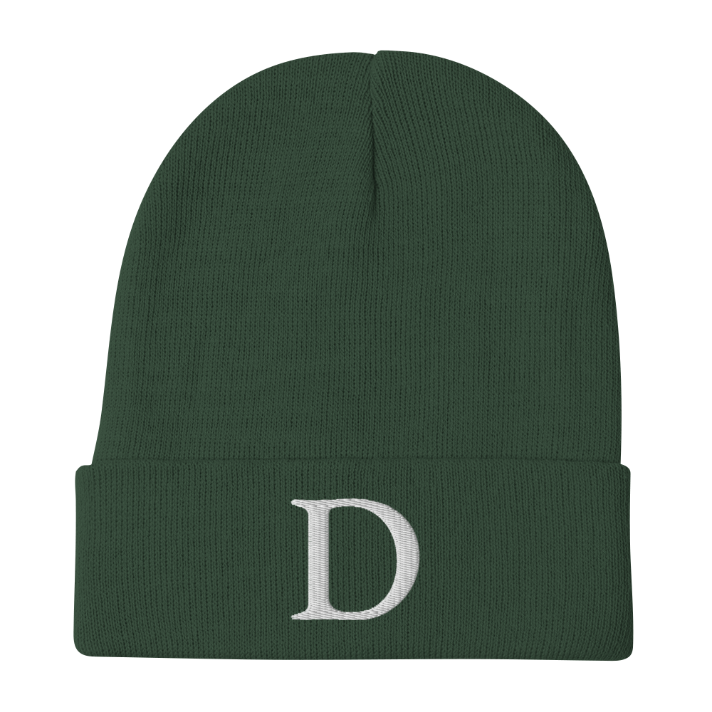 Detroit 'Old French D' Winter Beanie