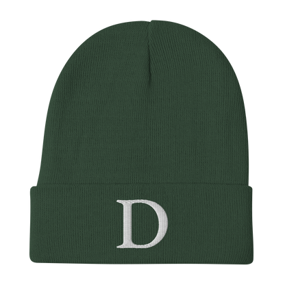 Detroit 'Old French D' Winter Beanie