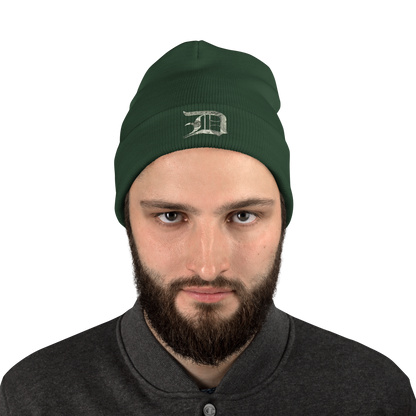 Detroit 'Old English D' Winter Beanie (Benjamin's Edition)