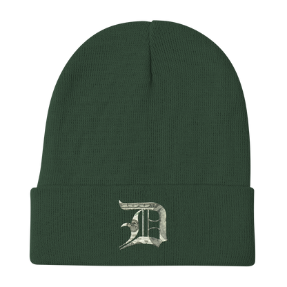 Detroit 'Old English D' Winter Beanie (Benjamin's Edition)