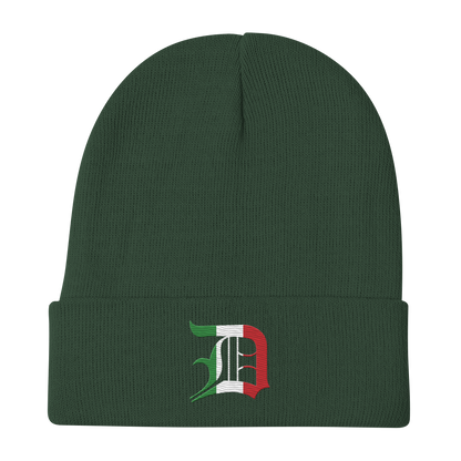 Detroit 'Old English D' Winter Beanie (Italian Edition)