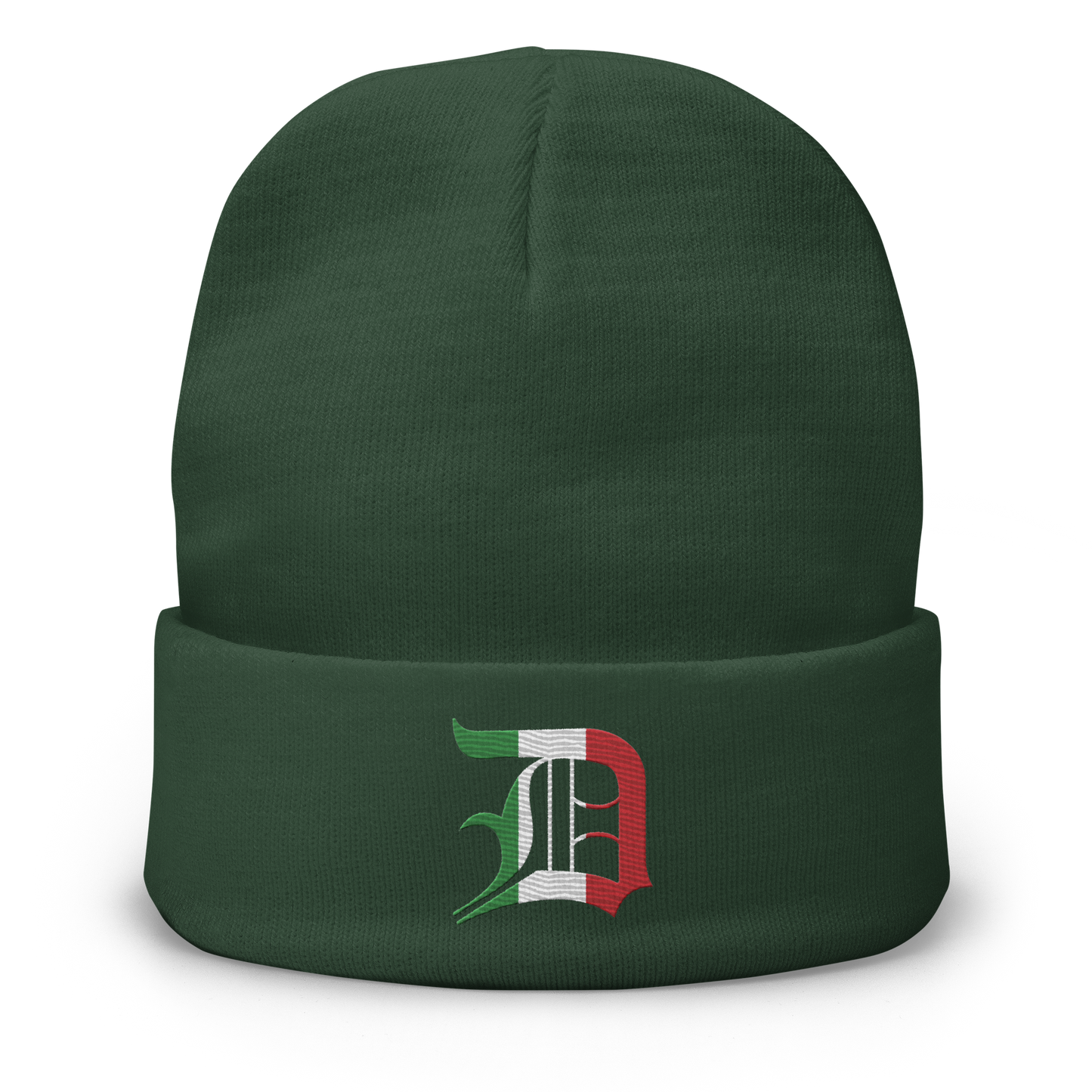 Detroit 'Old English D' Winter Beanie (Italian Edition)