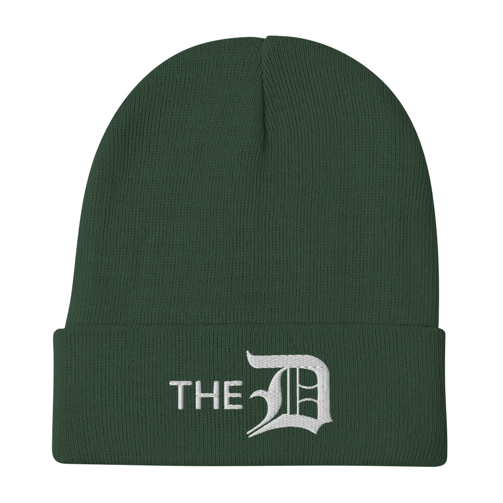 Detroit 'The D' Winter Beanie