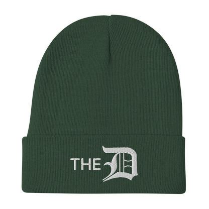 Detroit 'The D' Winter Beanie