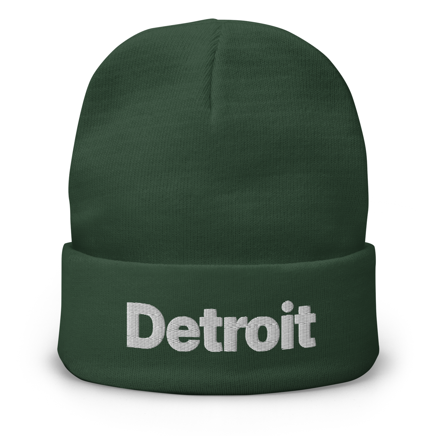 'Detroit' Winter Beanie (Small SUV Font)