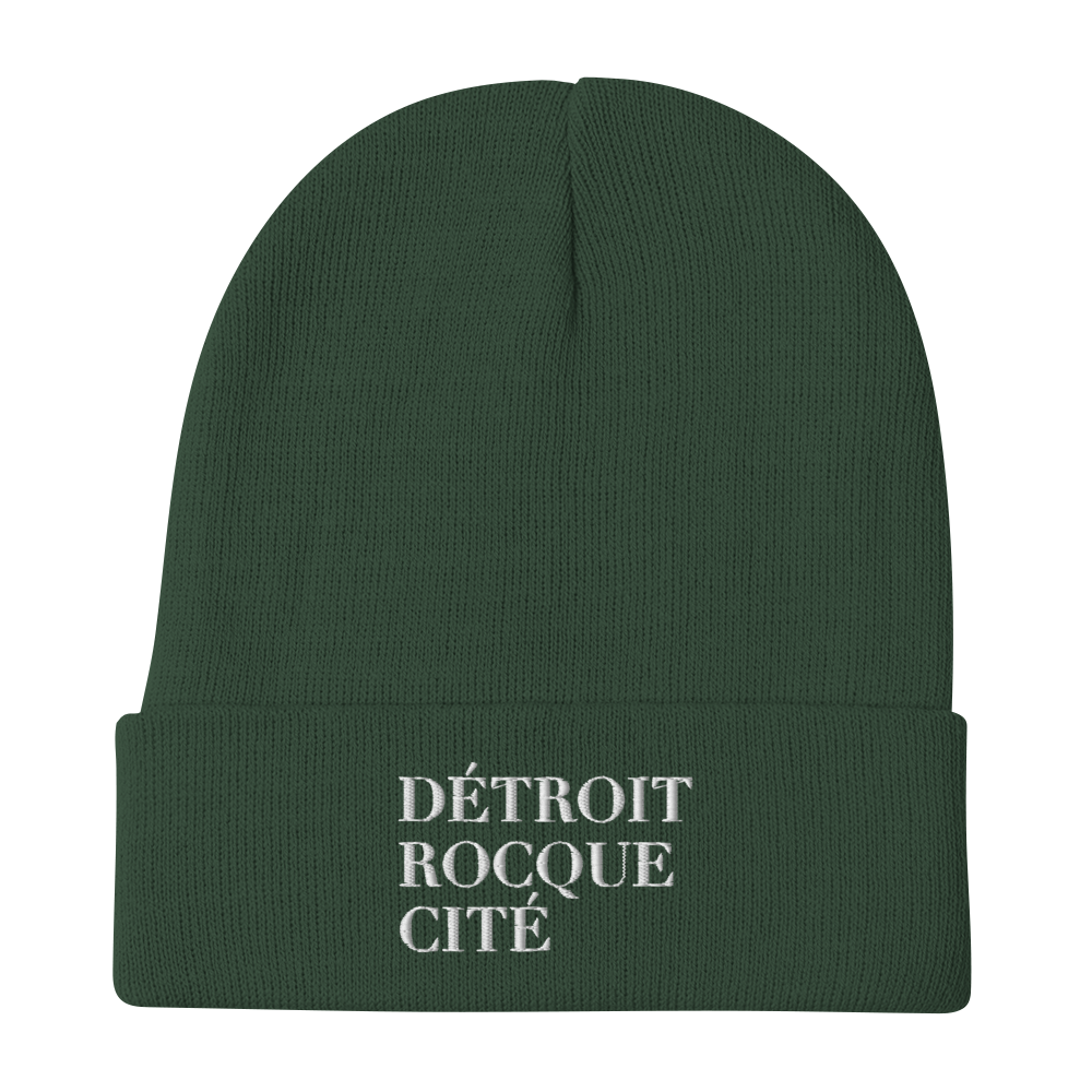 'Détroit Rocque Cité' Winter Beanie