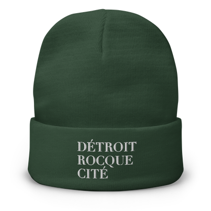 'Détroit Rocque Cité' Winter Beanie