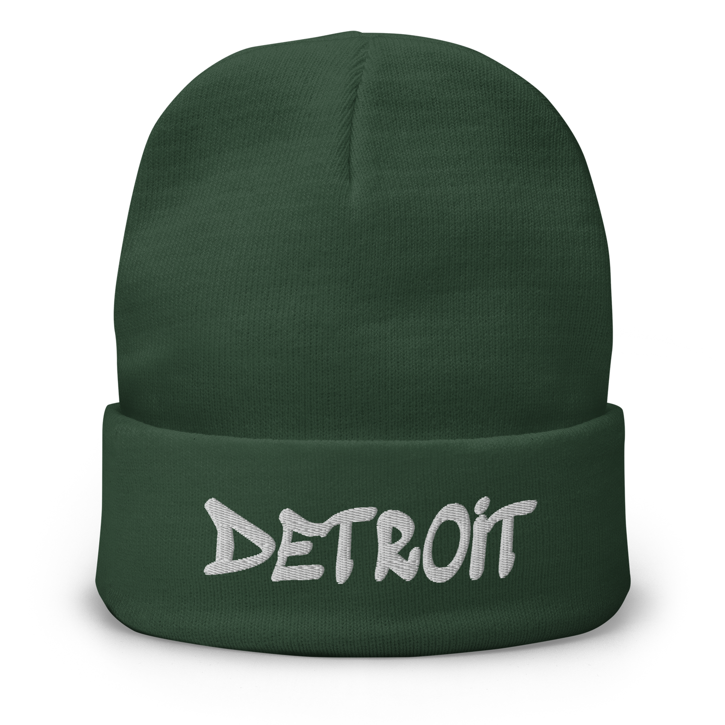 'Detroit' Winter Beanie (Tag Font)