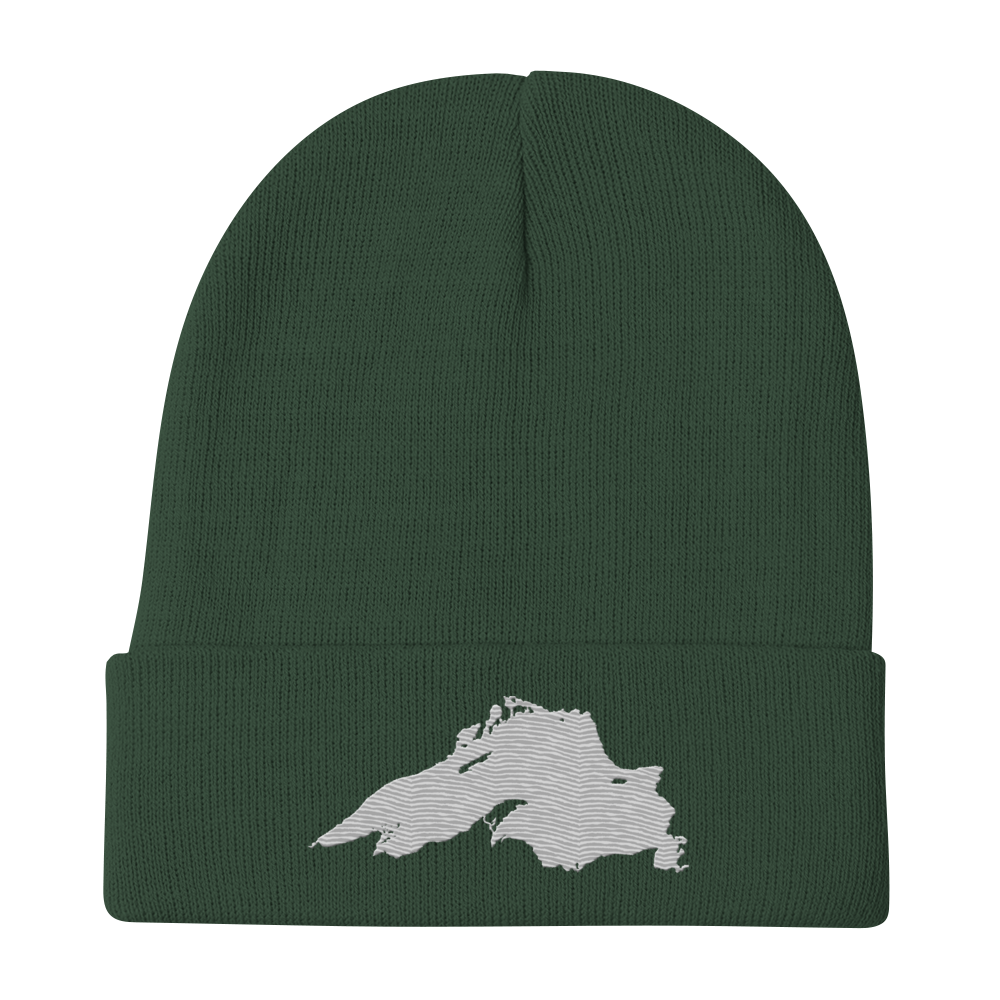 Lake Superior Winter Beanie | Platinum