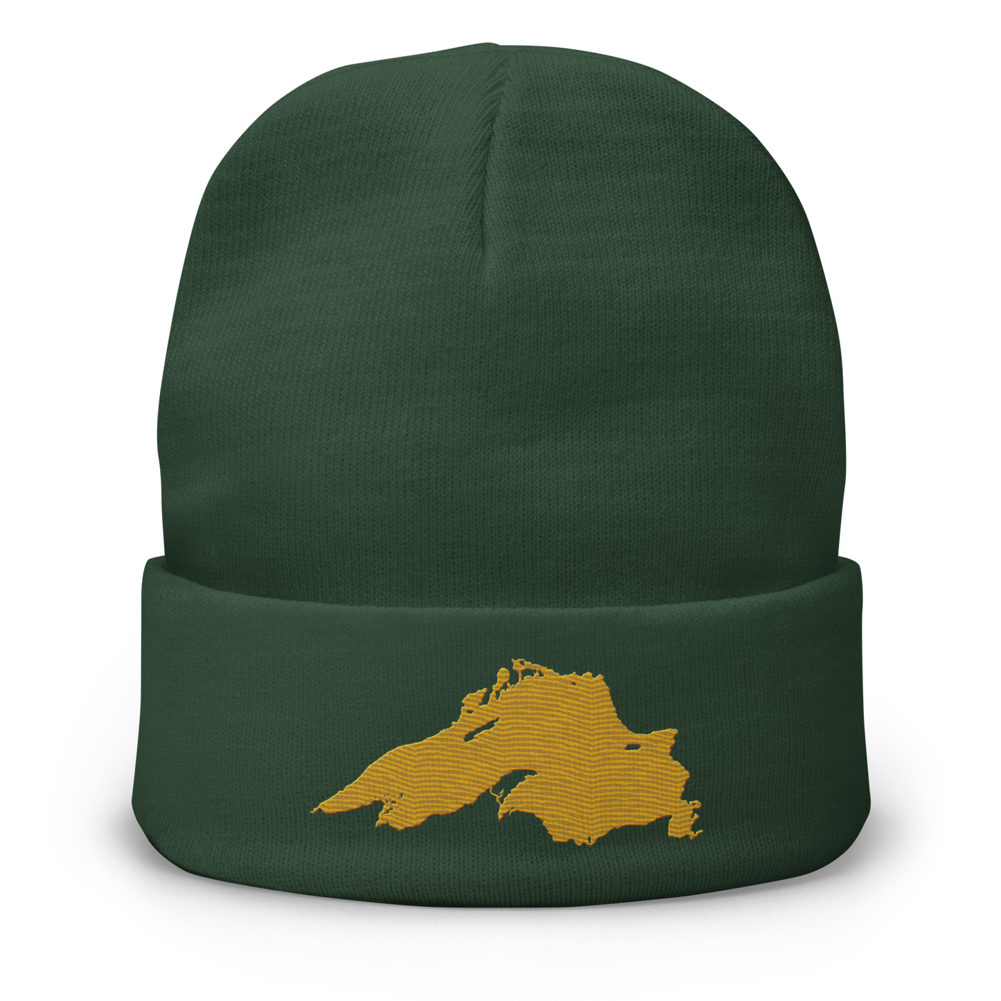 Lake Superior Winter Beanie | Gold