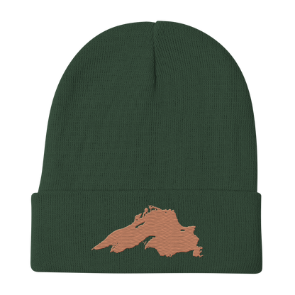 Lake Superior Winter Beanie | Copper