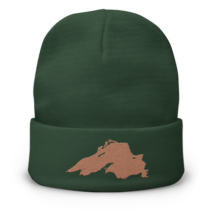 Lake Superior Winter Beanie | Copper