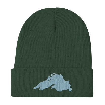 Lake Superior Winter Beanie | Opal Blue