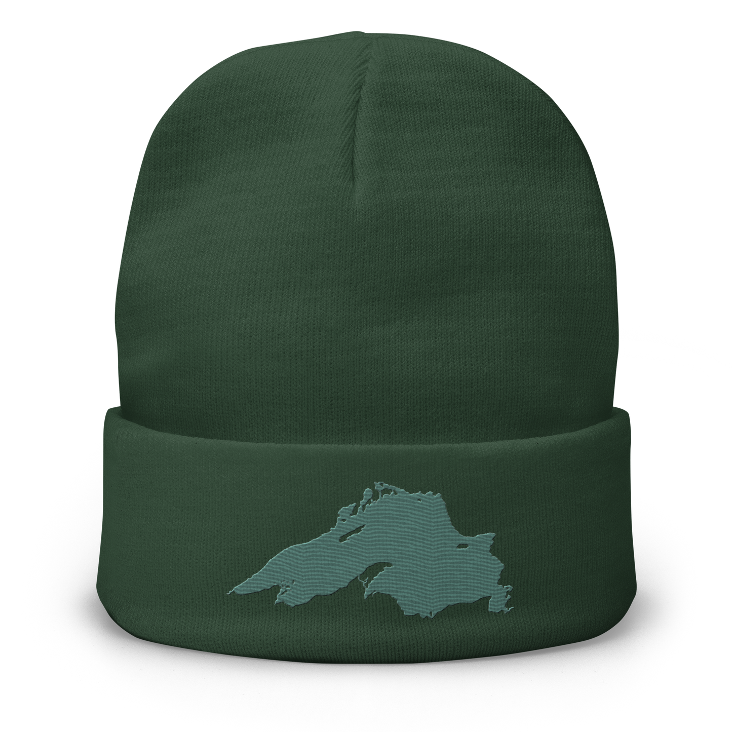 Lake Superior Winter Beanie | Copper Green