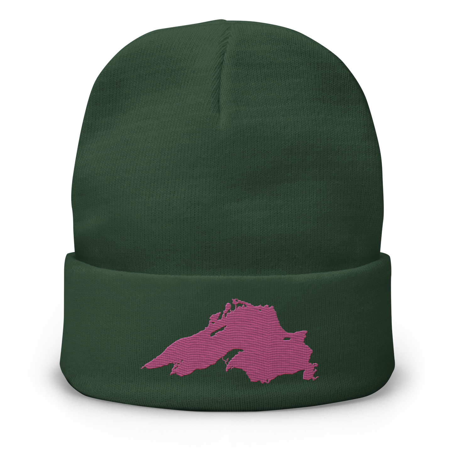 Lake Superior Winter Beanie | Apple Blossom Pink