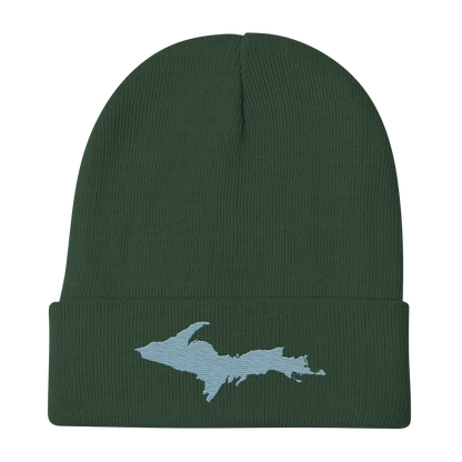 Upper Peninsula Winter Beanie | Opal Blue