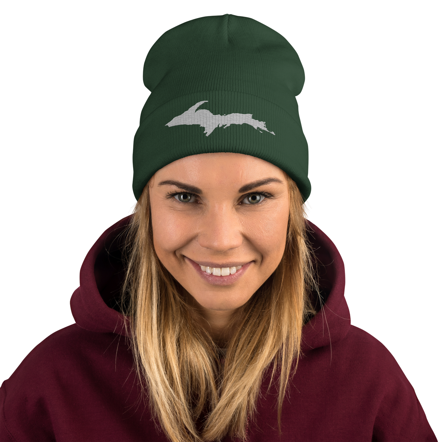 Upper Peninsula Winter Beanie | Platinum