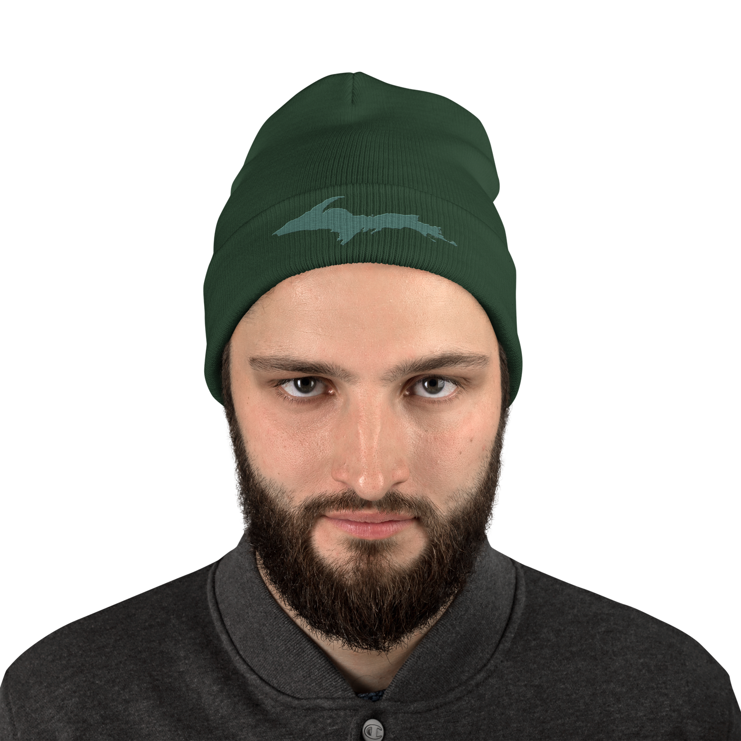 Upper Peninsula Winter Beanie | Copper Green