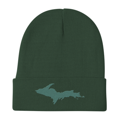 Upper Peninsula Winter Beanie | Copper Green