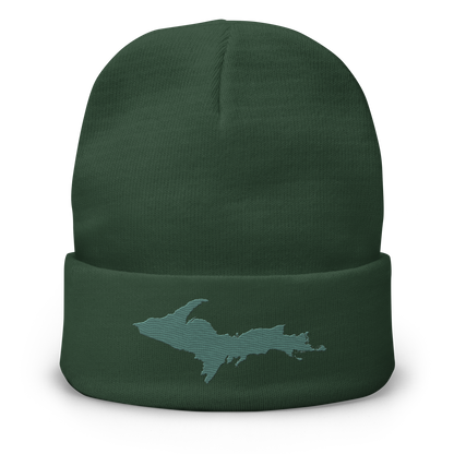 Upper Peninsula Winter Beanie | Copper Green