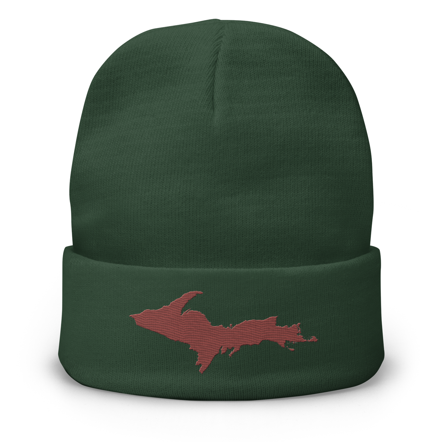 Upper Peninsula Winter Beanie | Ore Dock Red