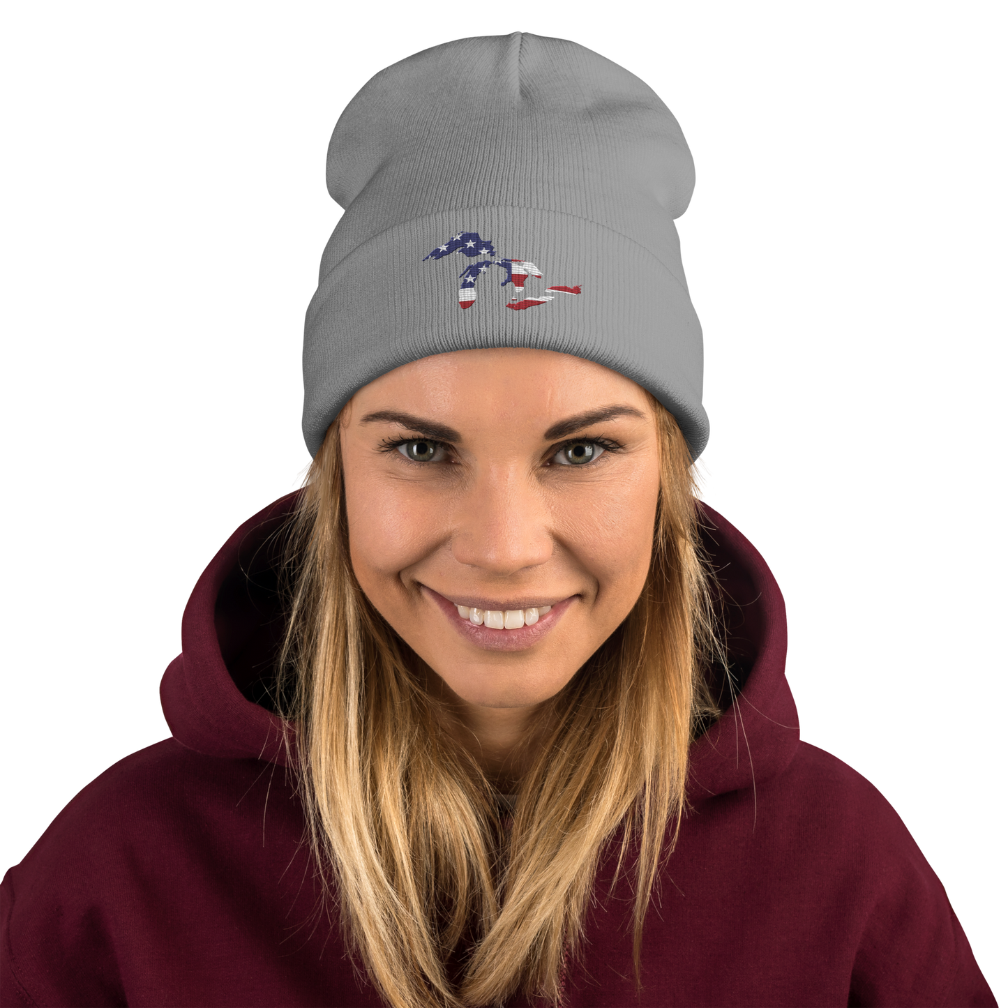 Great Lakes Winter Beanie (Patriotic Edition)