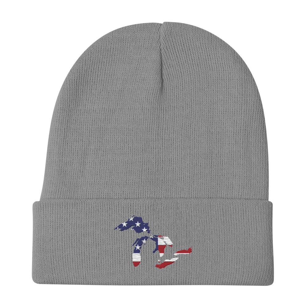 Great Lakes Winter Beanie (Patriotic Edition)