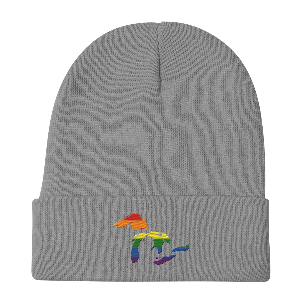 Great Lakes Winter Beanie (Rainbow Pride Edition)