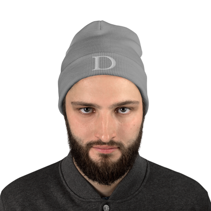 Detroit 'Old French D' Winter Beanie