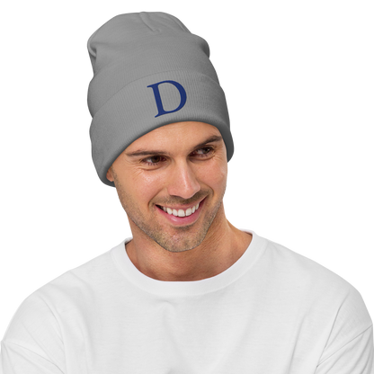 Detroit 'Old French D' Winter Beanie (Bourbon Blue)