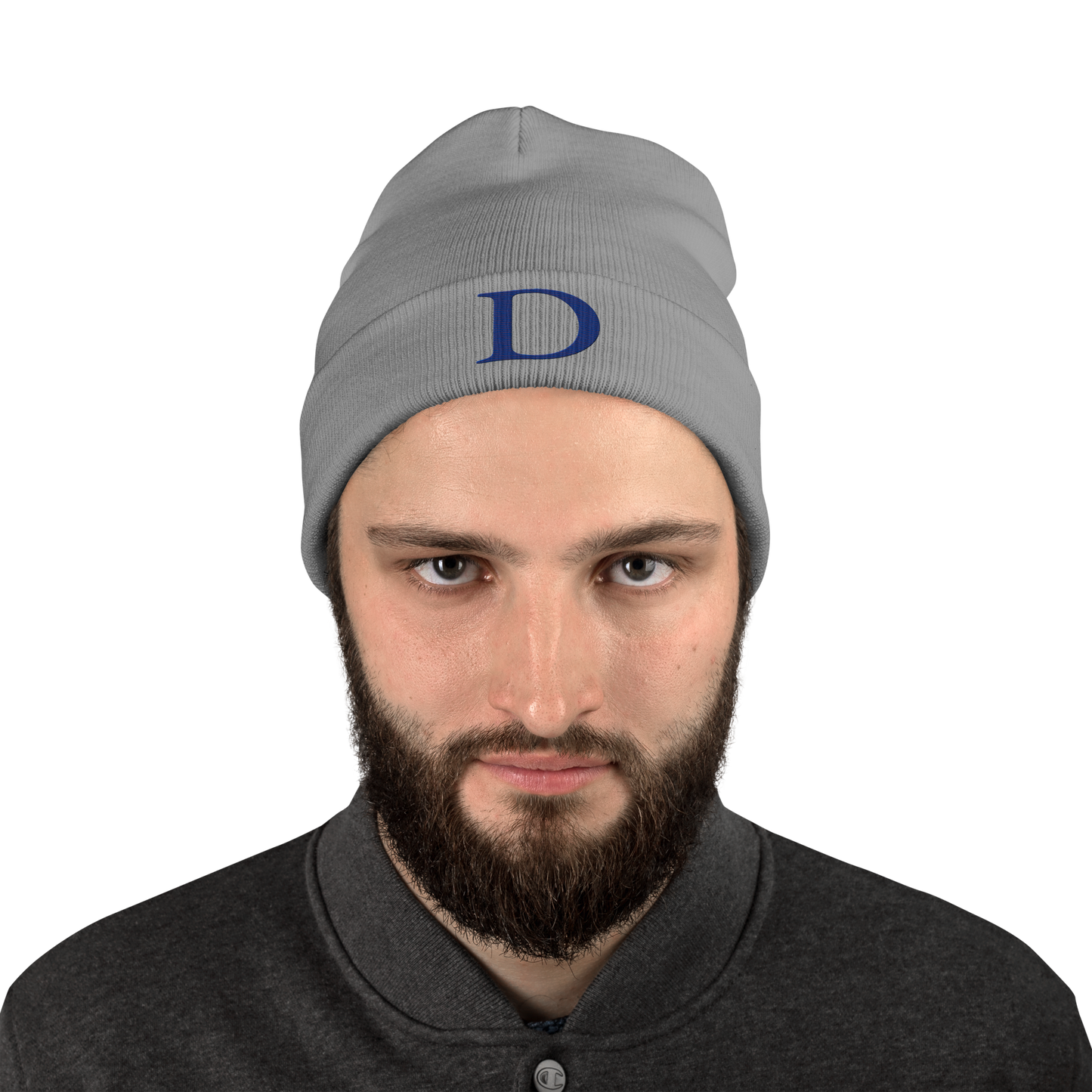 Detroit 'Old French D' Winter Beanie (Bourbon Blue)