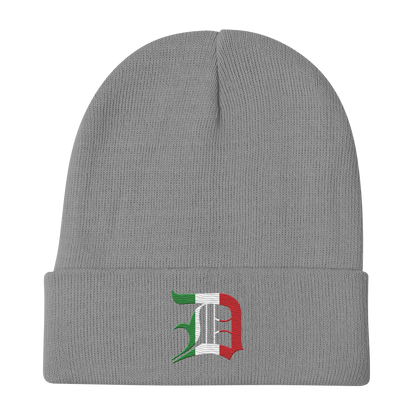 Detroit 'Old English D' Winter Beanie (Italian Edition)