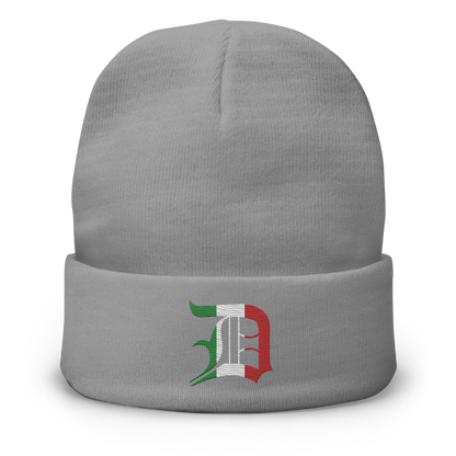 Detroit 'Old English D' Winter Beanie (Italian Edition)