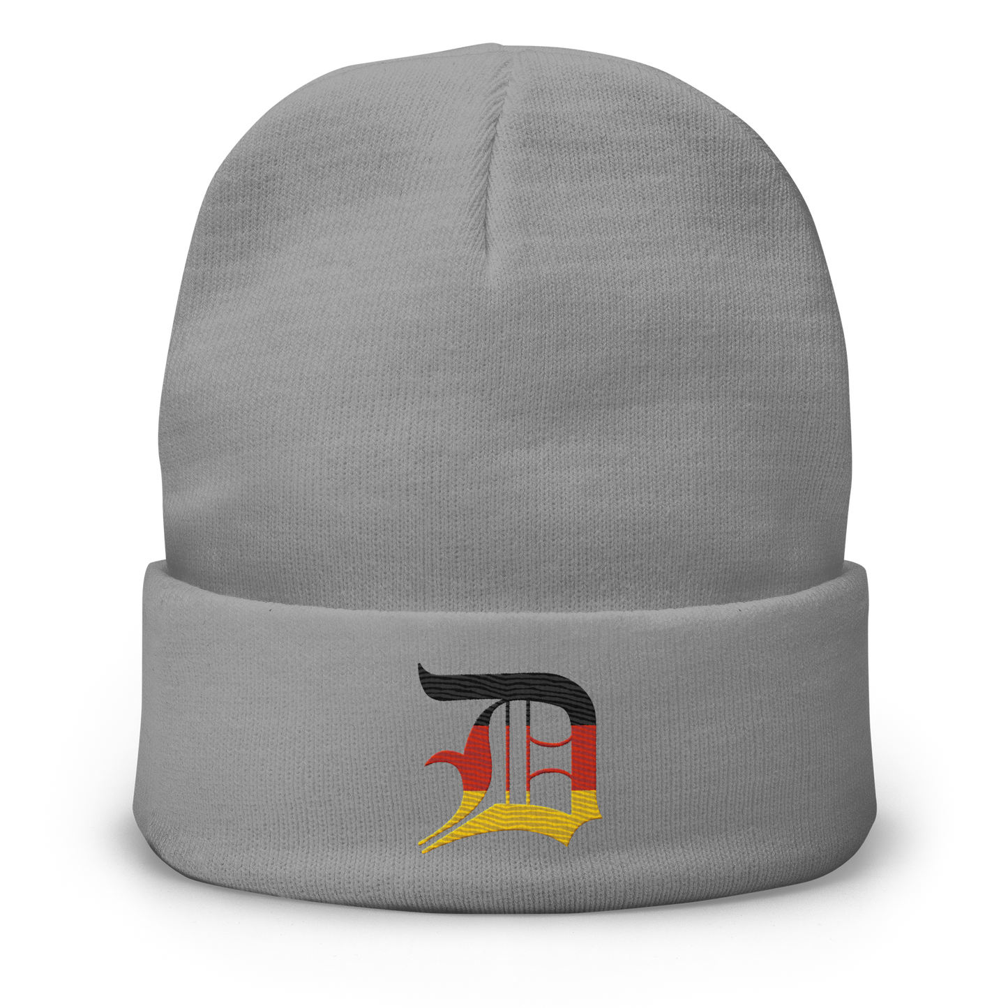 Detroit 'Old English D' Winter Beanie (German Edition)