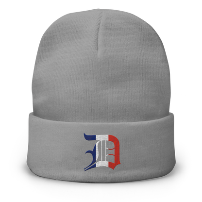 Detroit 'Old English D' Winter Beanie (French Edition)