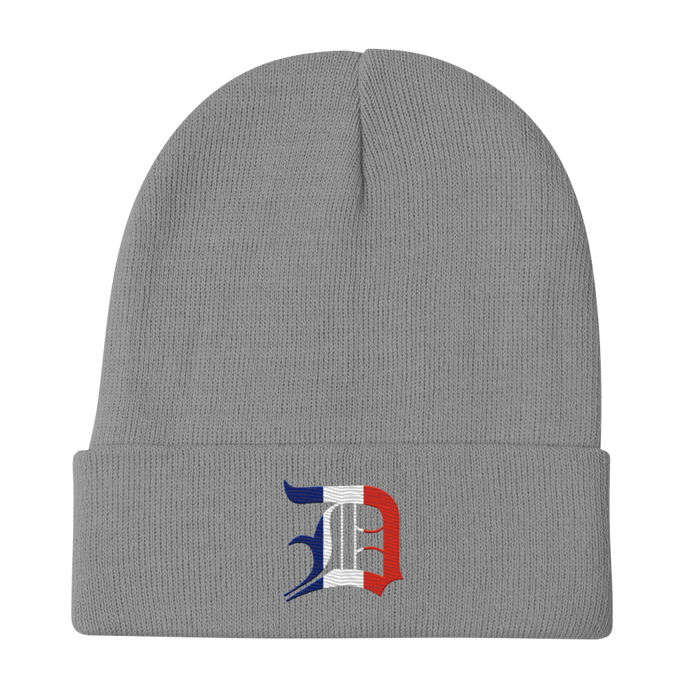 Detroit 'Old English D' Winter Beanie (French Edition)