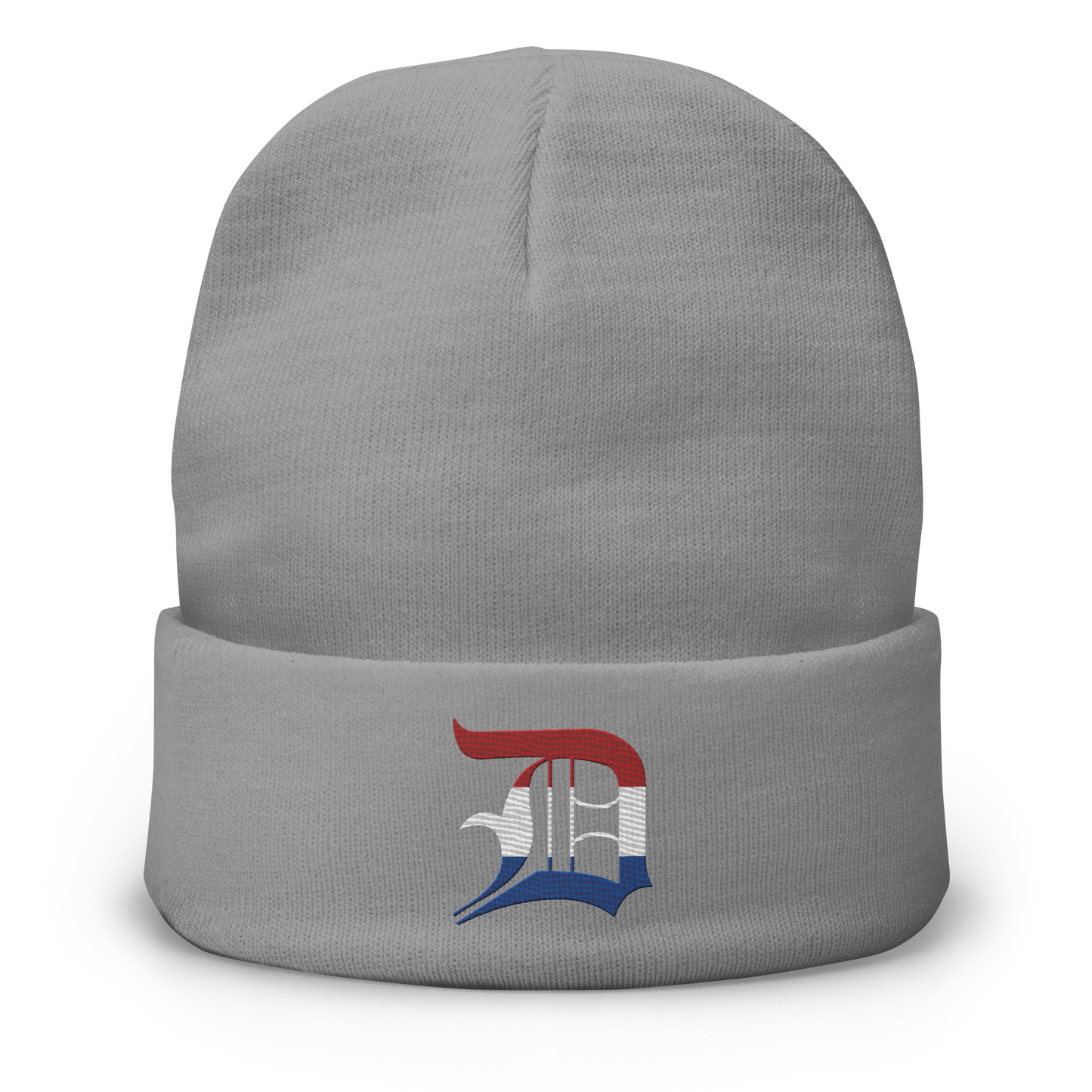 Detroit 'Old English D' Winter Beanie (Dutch Edition)