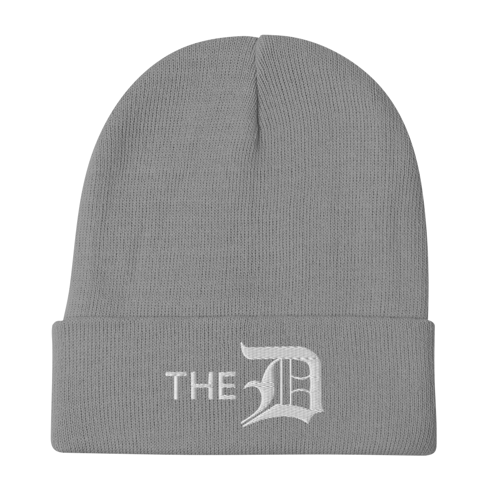 Detroit 'The D' Winter Beanie