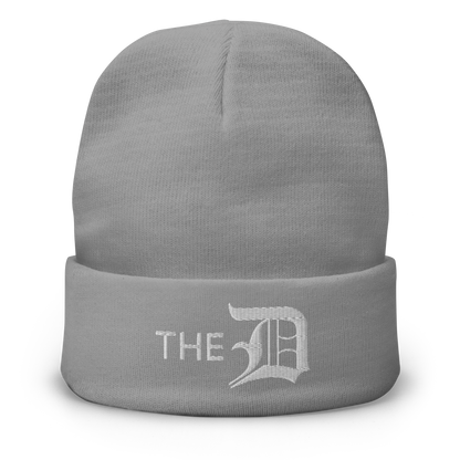 Detroit 'The D' Winter Beanie