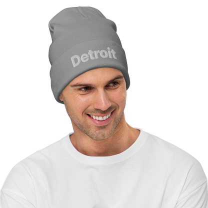 'Detroit' Winter Beanie (Small SUV Font)