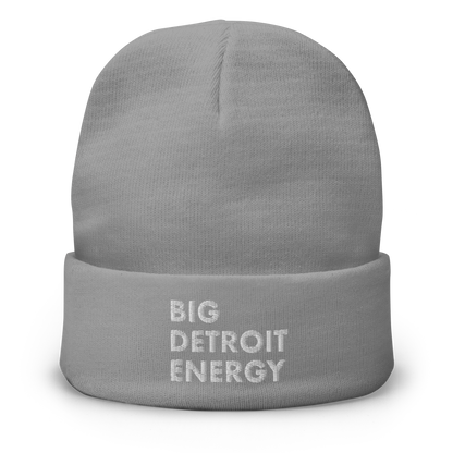 'Big Detroit Energy' Winter Beanie