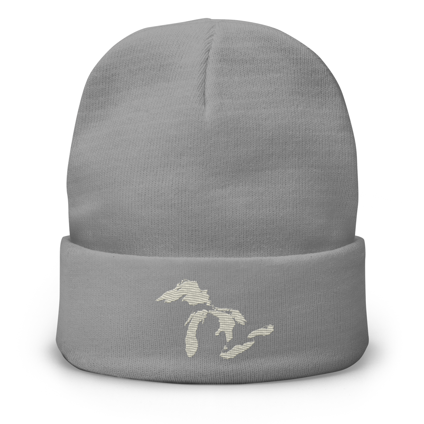 Great Lakes Winter Beanie (Ivory White)