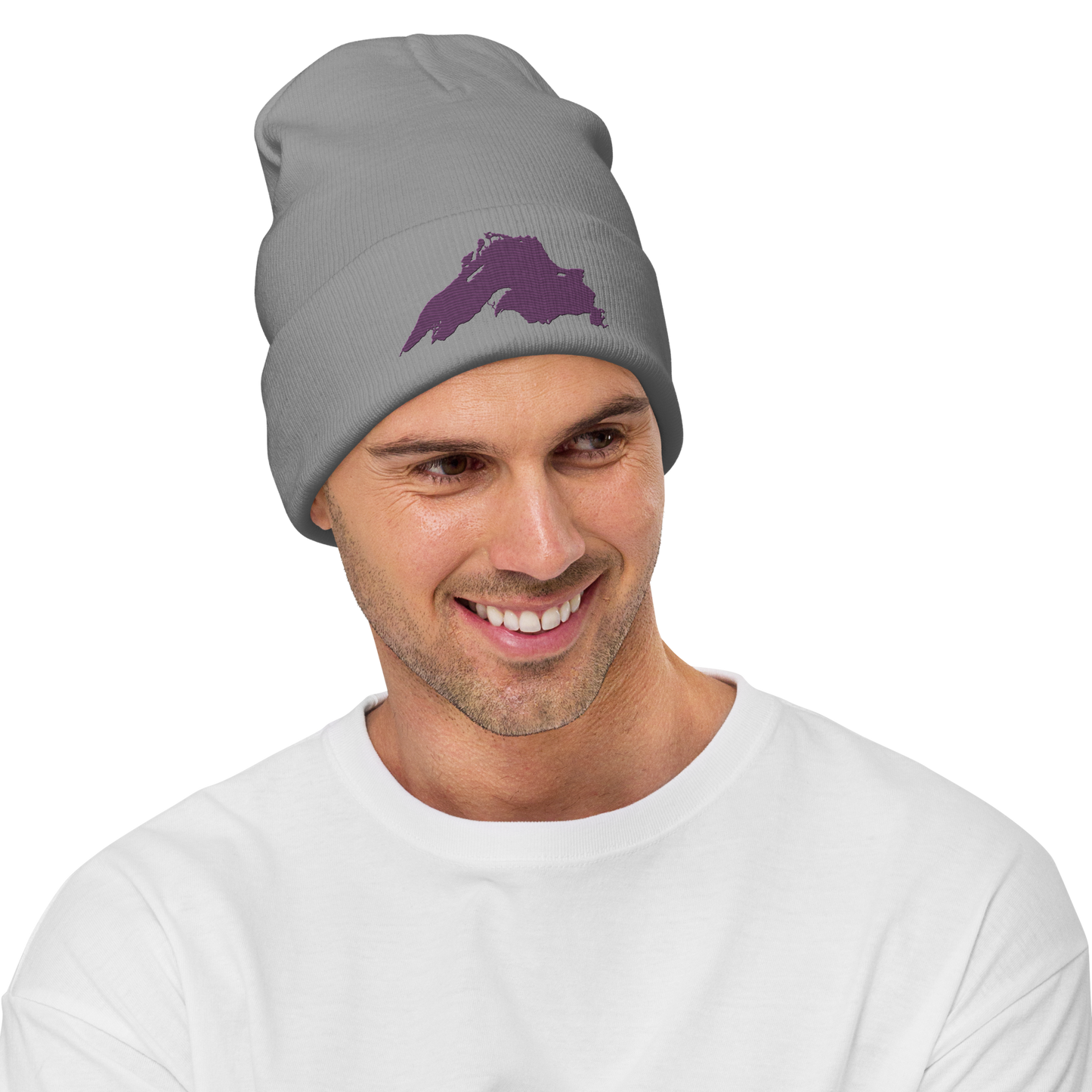 Lake Superior Winter Beanie | Plum