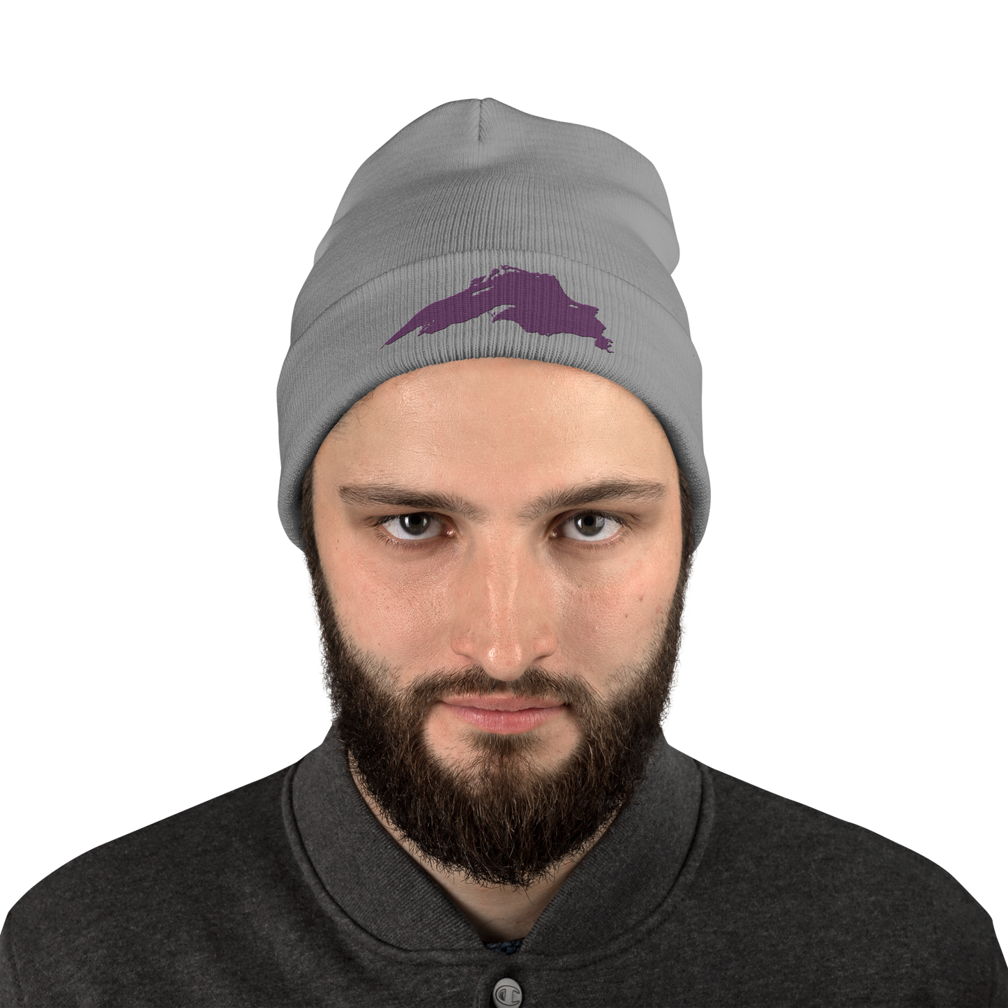 Lake Superior Winter Beanie | Plum