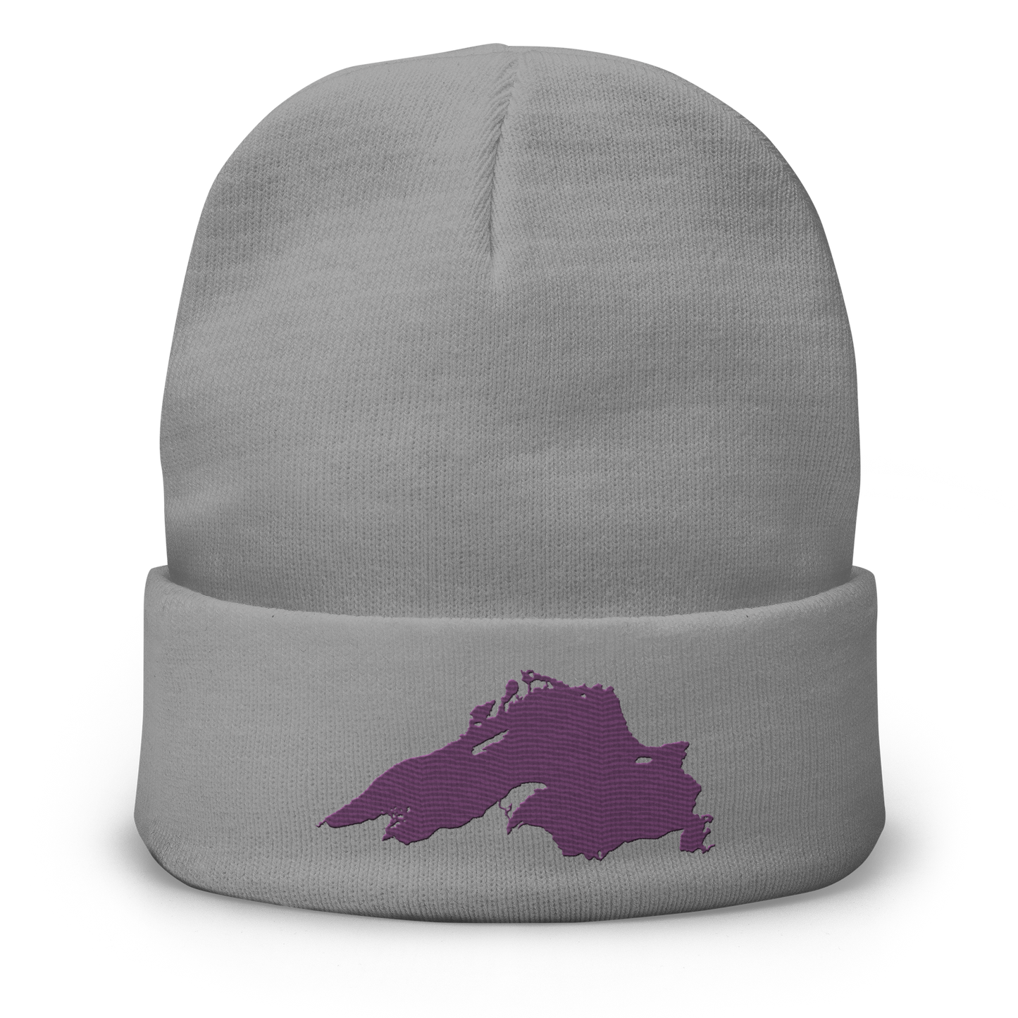 Lake Superior Winter Beanie | Plum