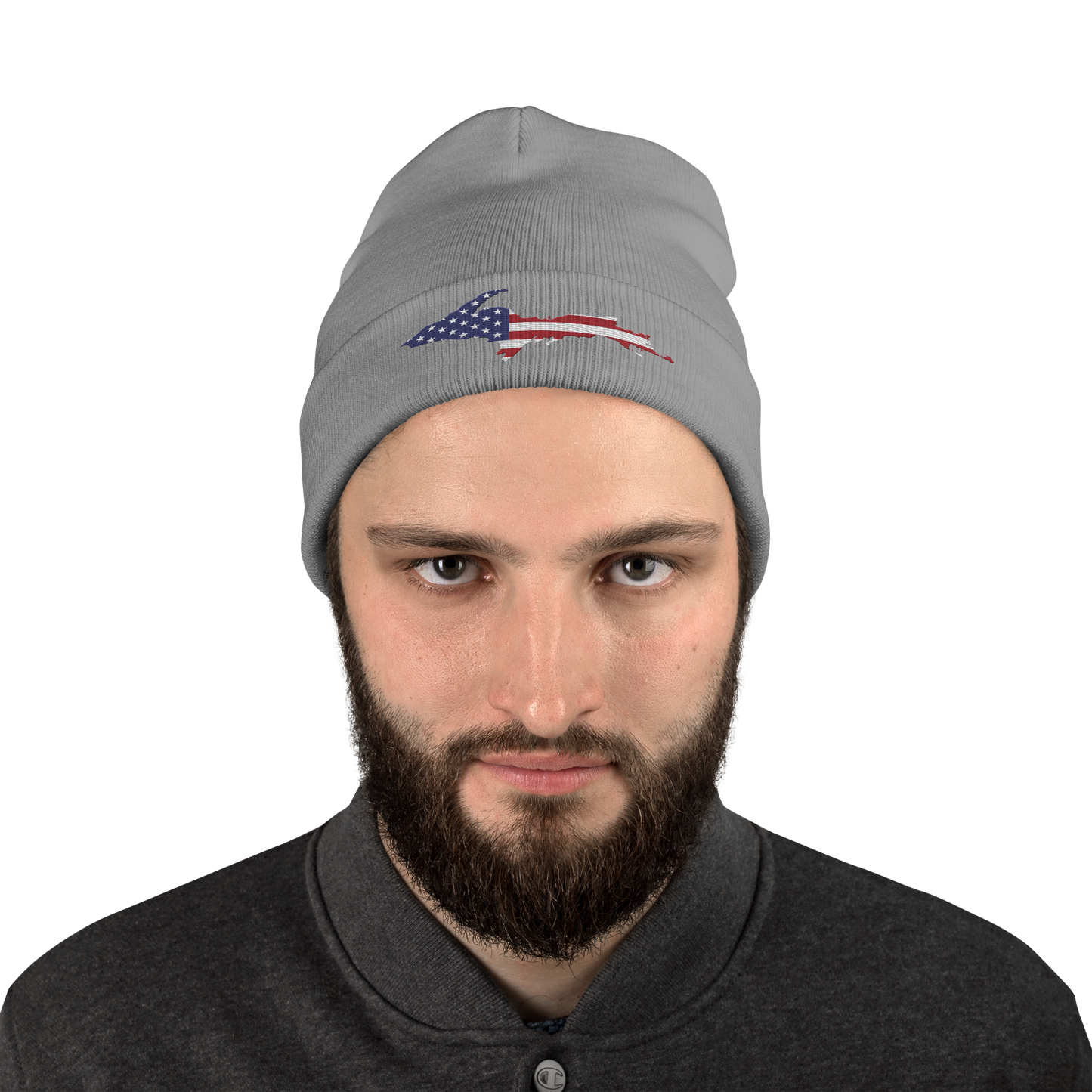 Upper Peninsula Winter Beanie | Patriotic Edition