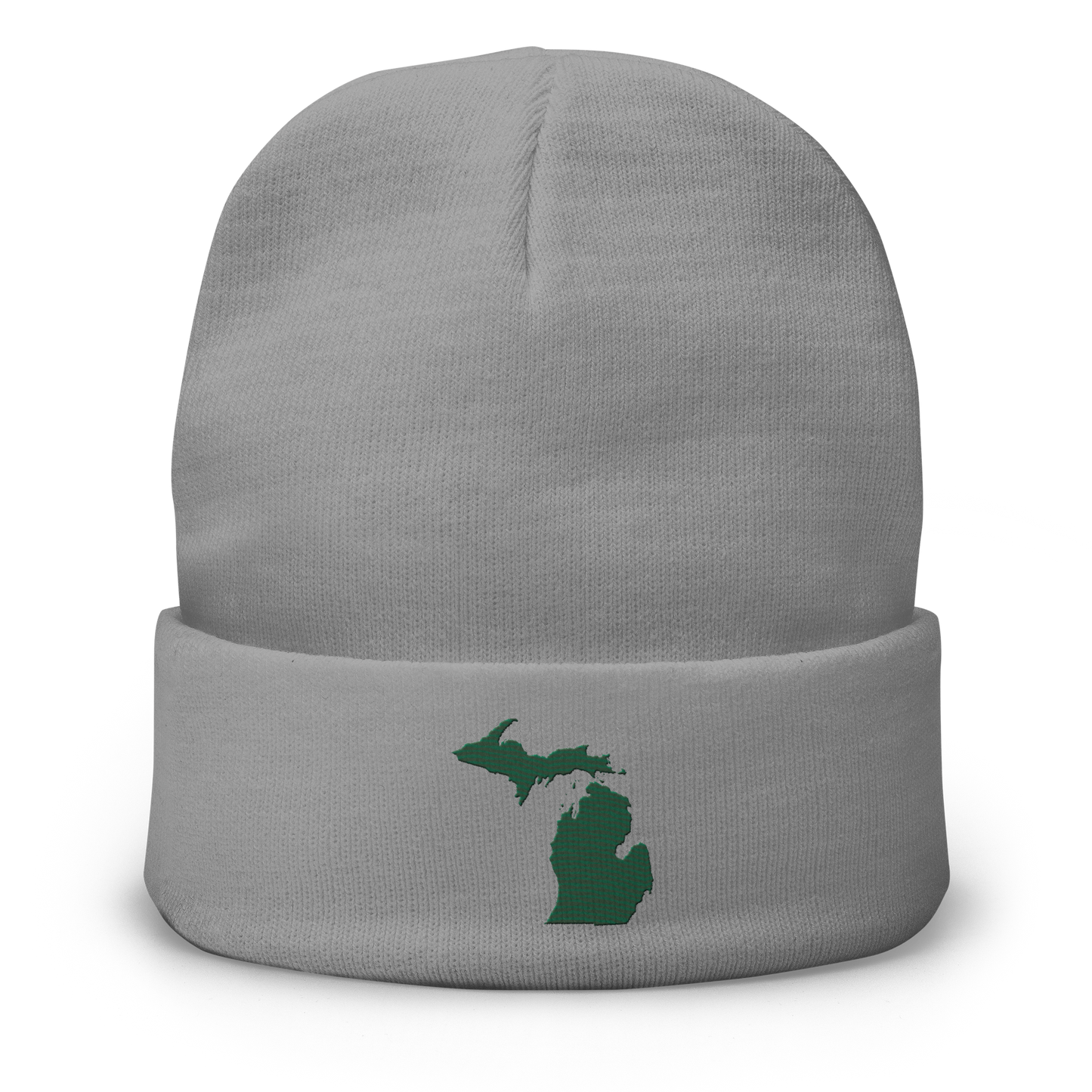 Michigan Winter Beanie | Superior Green Outline