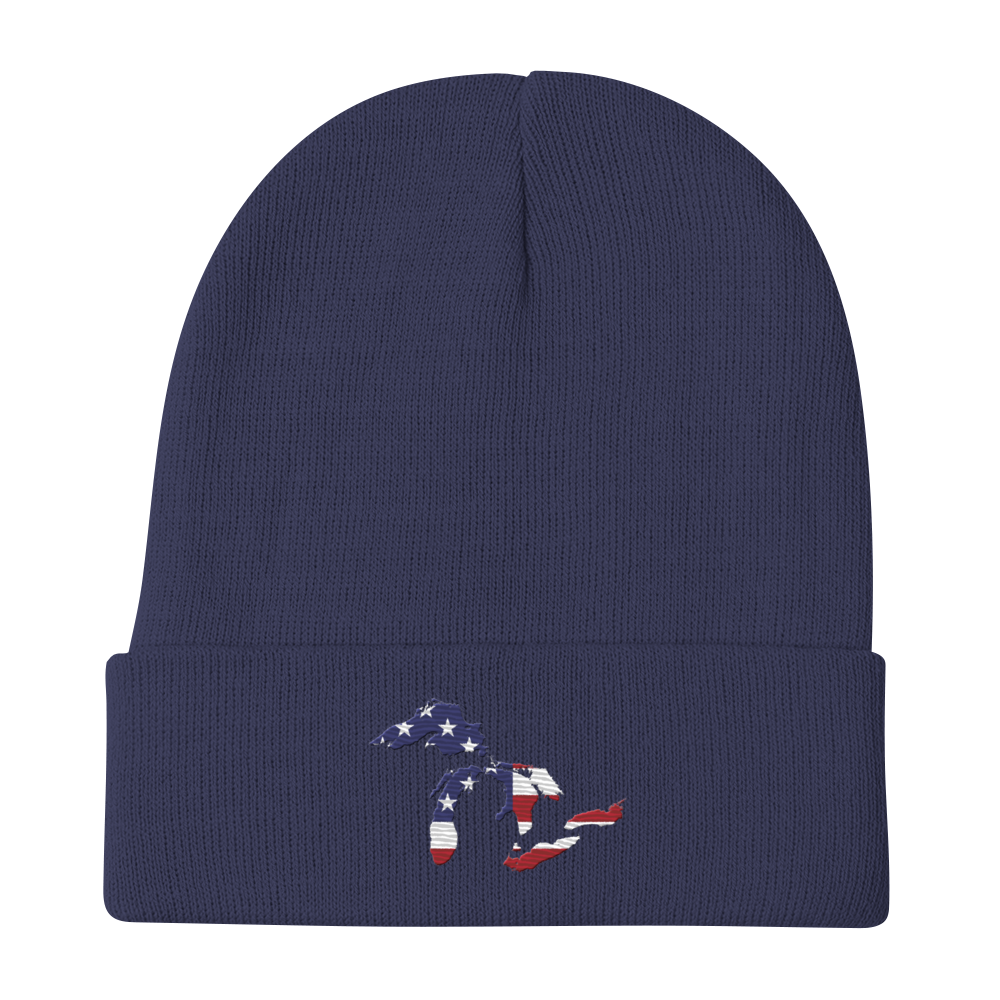 Great Lakes Winter Beanie (Patriotic Edition)