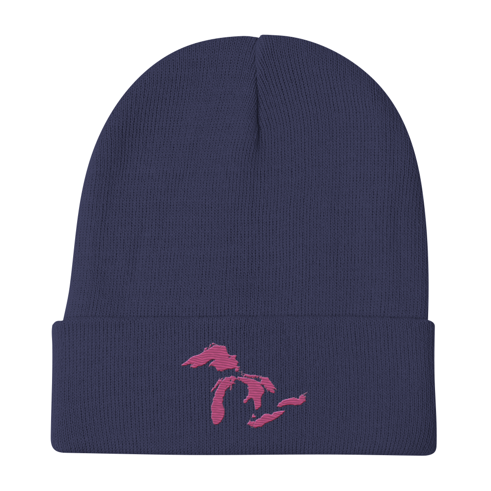 Great Lakes Winter Beanie (Apple Blossom Pink)