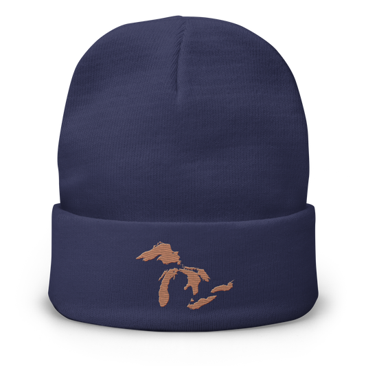 Great Lakes Winter Beanie (Copper)